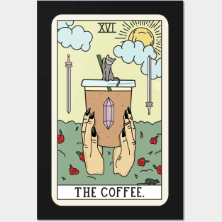 COFFEE READING Posters and Art
